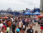 Opening Day and crowds packed Fort Lauderdale Beach Park for a first glimpse of AVP action and the NIVEA "sea of blue." avp.com Frederica Valabrega ..................