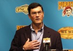 Pittbsburgh Pirates' senior managing general partner Bob Nutting. Nutting and his partners have pocketed close to $50 million since he took over the team . In that time the ballclub has yet to have a winning season or progress into the playoffs. But the managing partner and his board suggest that the organization is heading in the right direction financially and competitively. courtesy of Pittsburgh Post Gazette /Andy Starnes ....