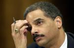 Attorney General Eric Holder head of the country's largest law enforcement agency the US Justice Department . courtesy of AFP/Reuters .......